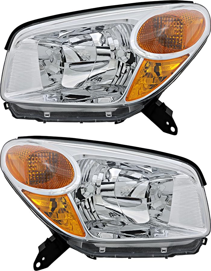 Amazon.co.jp: トヨタ Rav4 ヘッドライト 2004 2005 運転席と助手席側